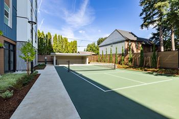 Large Tennis Court at Traditions at Hazelwood, Portland, OR